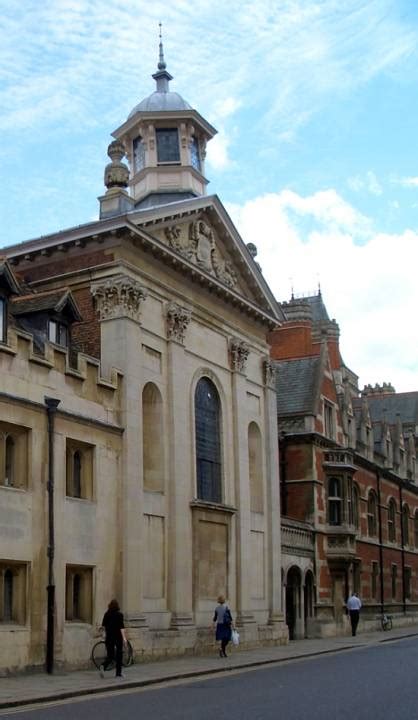 Pembroke College Chapel Cambridge By Christopher Wren