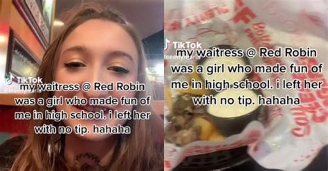 Woman Discovers Her High School Bully Is Her Restaurant Server Gets