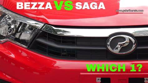 2020 perodua bezza vs proton saga: Perodua Bezza Lava Red vs Proton Saga Baru Fire Red. Which ...