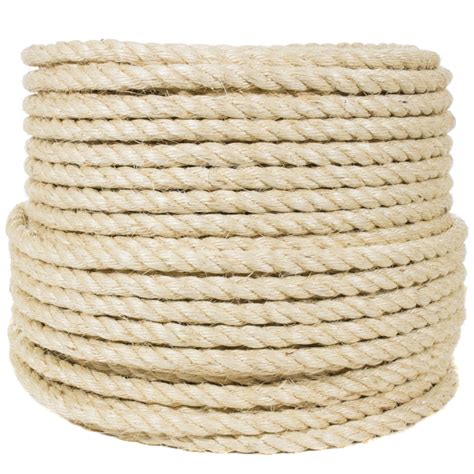 38 In X 100 Ft Twisted Sisal Rope Free Distribution Fashion