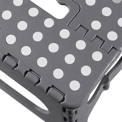 9 Collapsible Folding Plastic Kitchen Step Foot Stool W Handle