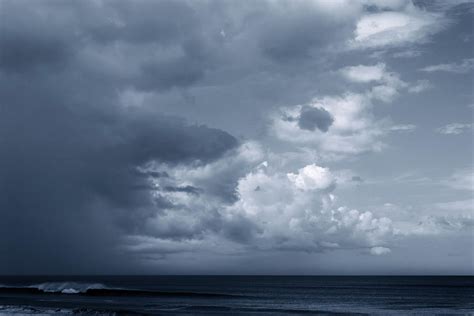 Storm Clouds Over Ocean 2 Photograph By Paul Rebmann