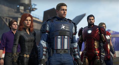 Marvels Avengers Character Faces Remodelled In New Gameplay Footage
