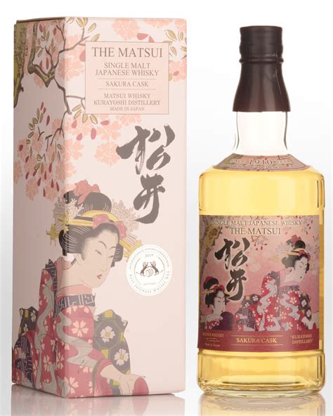 Matsui Sakura Cask Single Malt Japanese Whisky 700ml Nicks Wine