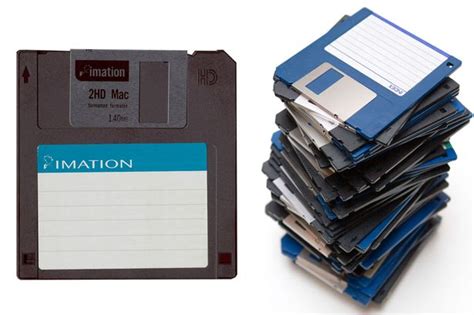How much data does a standard writable cd hold? Remember floppy disks? Here's what modern digital storage ...