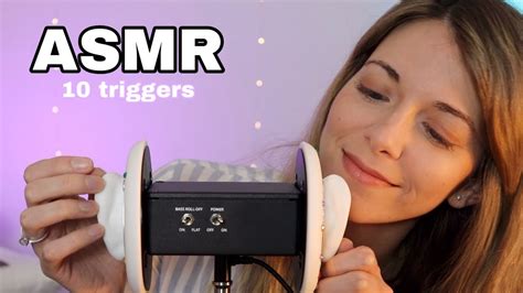 Asmr 10 Triggers Para Dormir Rápido Love Asmr 2020 Youtube