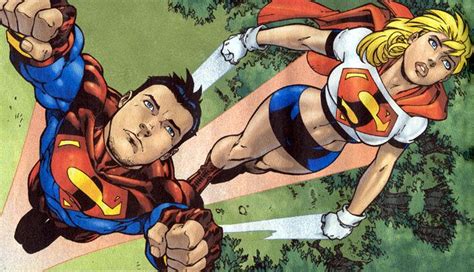 Superboy And Supergirl Superboy And Supergirl First Superman