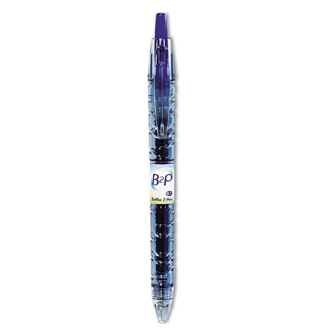 Pil31601 Pilot 31601 B2p Bottle 2 Pen Recycled Gel Pen Retractable