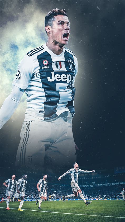 Juventus logo wallpaper iphone android. Ronaldo - Mobile Wallpaper : Juve