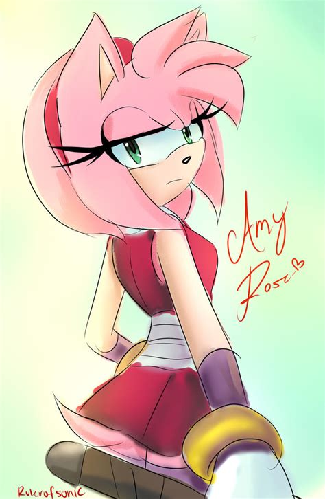 Amy Rose By Rulerofsonic On Deviantart