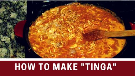 How To Make Tinga Authentic Mexican Food Recipe Youtube