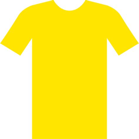 Yellow T Shirt Png Clipart Best
