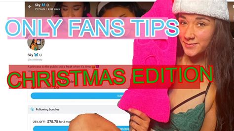 Only Fans Tips And Tricks Christmas Content Ideas For Only Fan Girls
