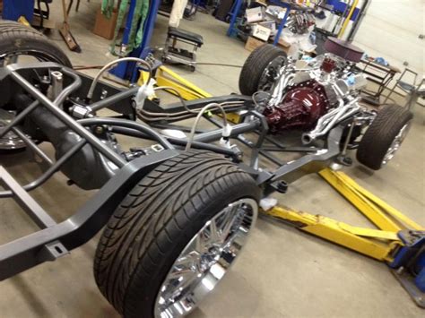 Custom S10 Chassis V8 Bagged And Body Dropped Burr Fabrication