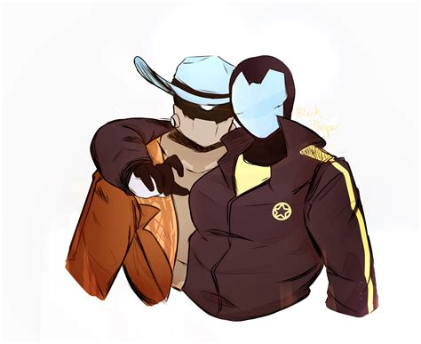 Bandit and Loader Risk of Rain 2 fanart by ethanapoop on Newgrounds