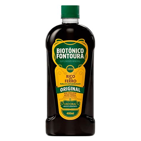 Teor Alcoólico Biotonico Fontoura