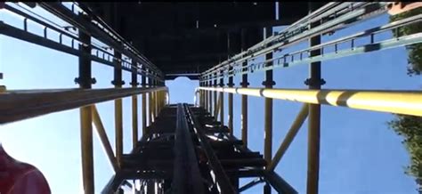 Freakiest Rollercoaster The Pipeline Coaster Video Nsfw