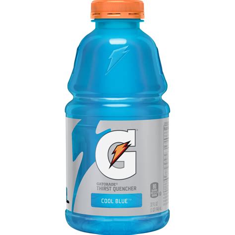 Gatorade Cool Blue Thirst Quencher Sports Drink 32 Oz Bottle