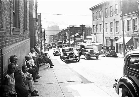 Hill District Street Scene Historic Pittsburgh