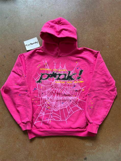 Young Thug Spider Worldwide Pnk Hoodie Pink Xl Grailed