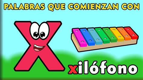 Palabras Con X Words That Start With X Youtube