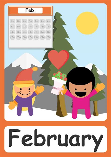 Free Months Of The Year Flashcards Perfect For Kindergarten