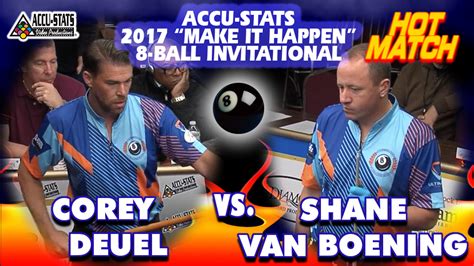 2017 Make It Happen 8 Ball Invitational Corey Deuel Vs Shane Van