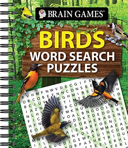 Brain Games Birds Word Search Puzzles Publications International