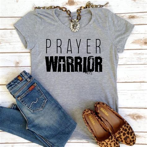 Prayer Warrior T Shirt Coffee Shirts Warriors T Shirt Christian