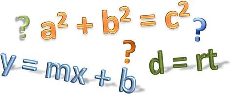 Download Ell Algebra Transparent Clipart Of Math Equations Png Image