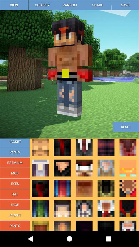 Custom Skin Editor Minecraft For Android Apk Download