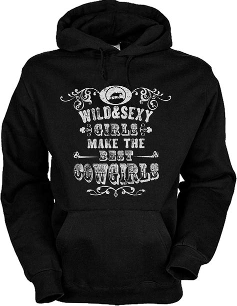 Tini Shirts Cowgirl Western Line Dance Motiv Hoody Sweater Wild