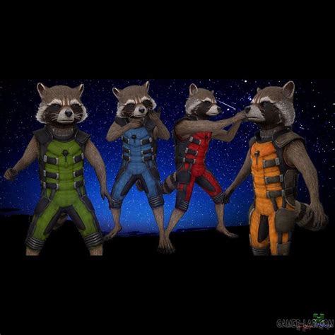 Rocket Raccoon Animals Server Side Players Counter Strike Global