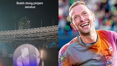 Heboh Chris Martin Pantun Pinjam Dulu Seratus Di Konser Coldplay Jakarta Tawa Penonton Pecah