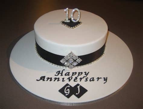 10 year anniversary cake for sloanstone. 10th wedding anniversary cake | I will be delivering this ...