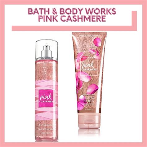 Authentic Bbw Pink Cashmere Body Cream And Mist Bath And Body Works