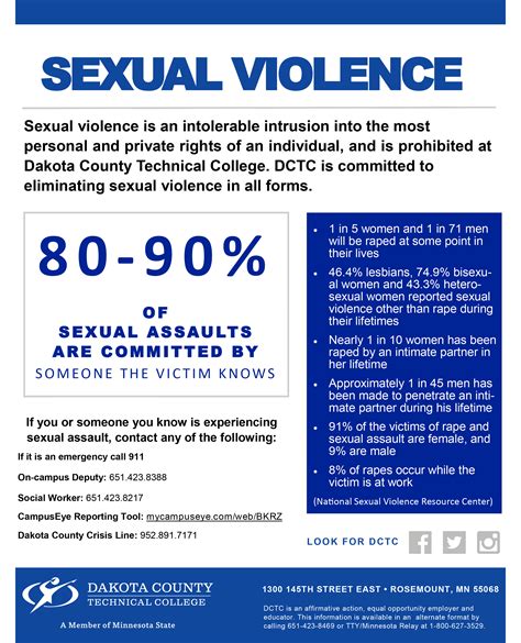 Sexual Assault Prevention Awareness Month Dctc News