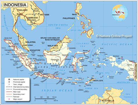 Indonesia Mapa Satelite