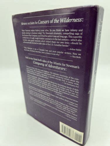 Caesars Of The Wilderness The Story Of The By Peter C Newman 1st Ed