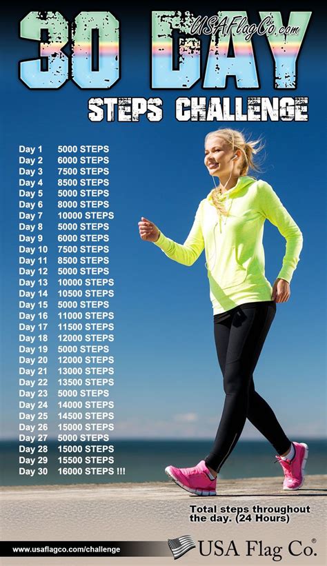 printable 30 day walking challenge