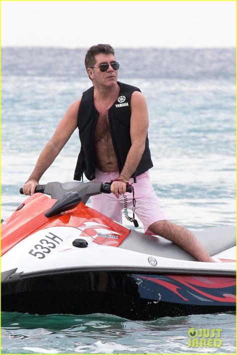 simon cowell goes shirtless yet again during vacation with his girlfriend and ex photo 3268917