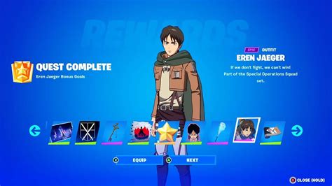 Fortnite Complete Eren Jaeger Quests Guide How To Unlock All Attack