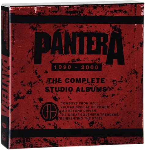 Buy Cd Pantera The Complete Studio Albums 1990 2000