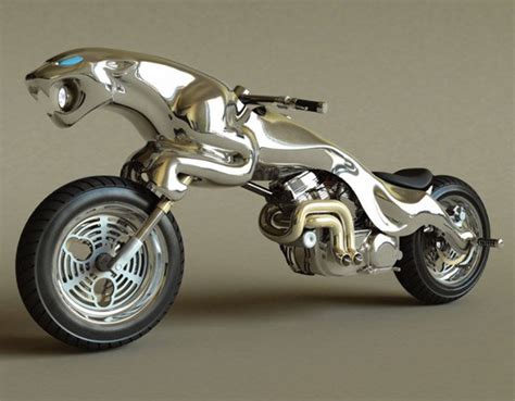Jaguar Nightshadow Motorcycle The Awesomer