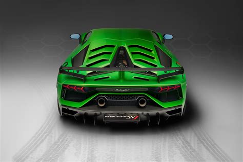 2018 Lamborghini Aventador Svj Rear Hd Cars 4k Wallpapers Images