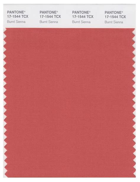 Pantones Color Swat List For The Pantone Brand Featuring Red And White