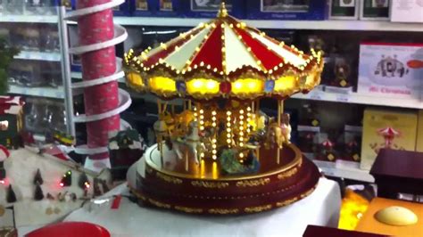 Mr Christmas Musical Carousel Youtube