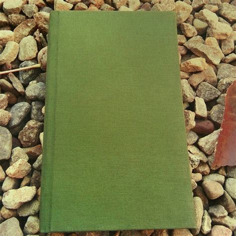 Pocket Sized Green And Olive Journal By Guillotine Bound Hardcover