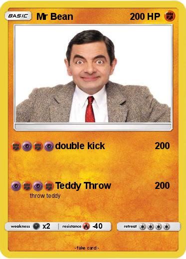 Pokémon Mr Bean 673 673 Double Kick My Pokemon Card