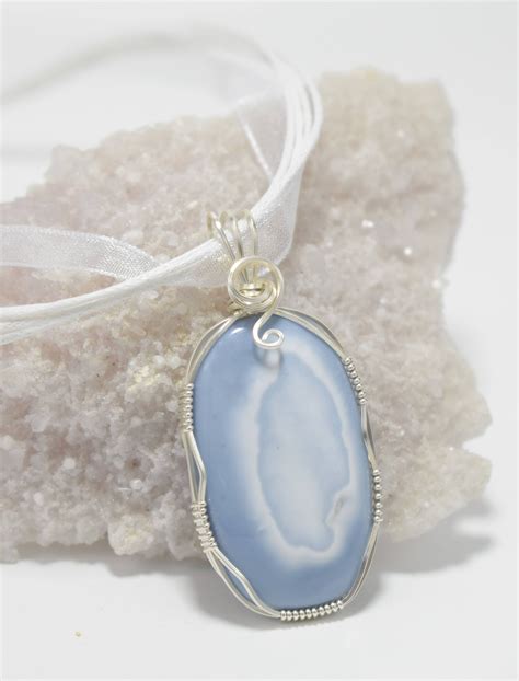 This Is A Gorgeous Owyhee Blue Opal From Oregon It Has A Beautiful